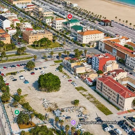 Lejlighed Florit Flats - The Malvarrosa & Free Parking